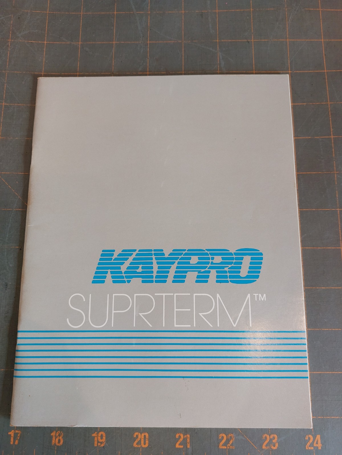 Vintage Kaypro Suprterm Manual Guide Only