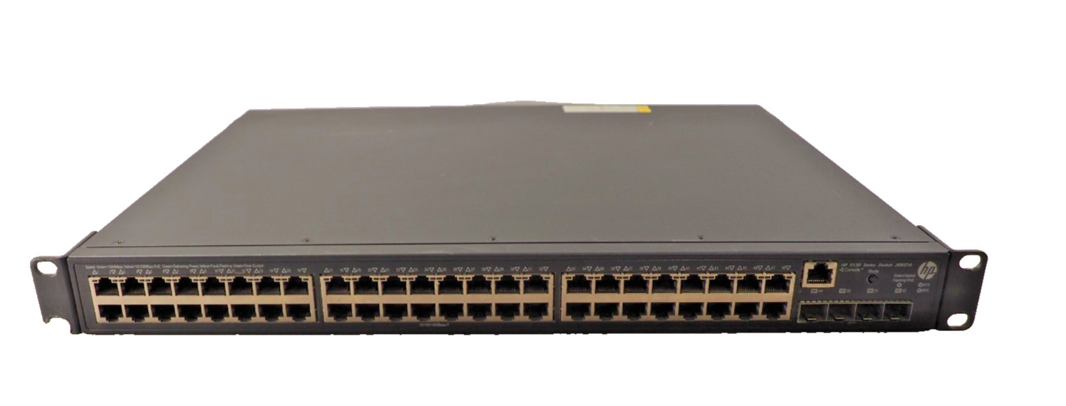 HP JG937A HPE FlexNetwork 5130-48G-POE+-4SFP+ Network Switch Ethernet
