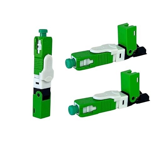 FiberShack - SC/APC Fiber Optic Quick Connector - 10 Pack