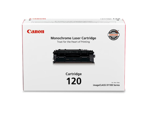Canon 120 Black Toner Genuine OEM 5000 Pages Laser Cartridge New