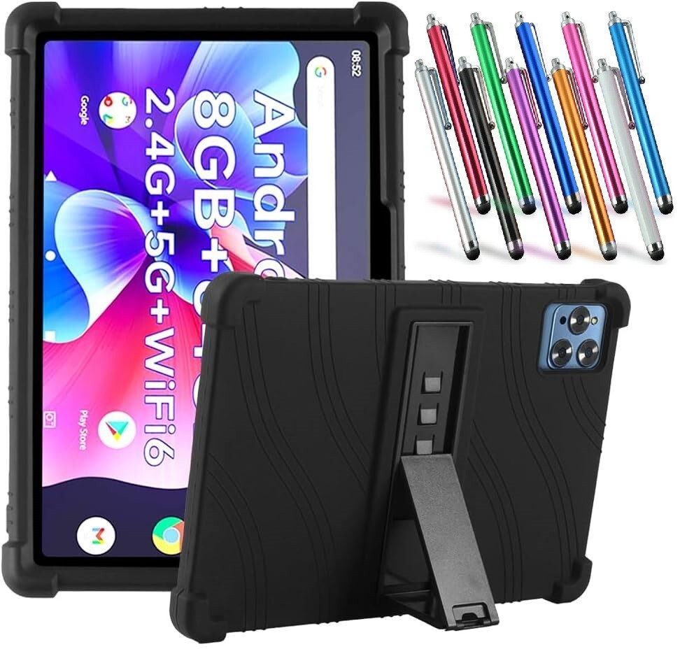 Case For Moderness/AEEZO MB1001 Tablet 10.1 inch Shockproof Silicone Stand Cover