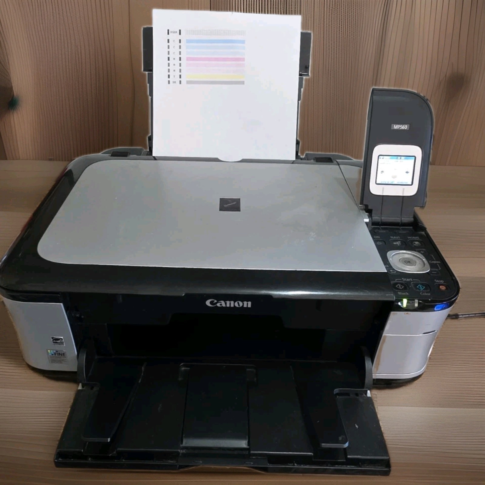 Canon PIXMA MP560 All-In-One Inkjet Printer  Tested Working