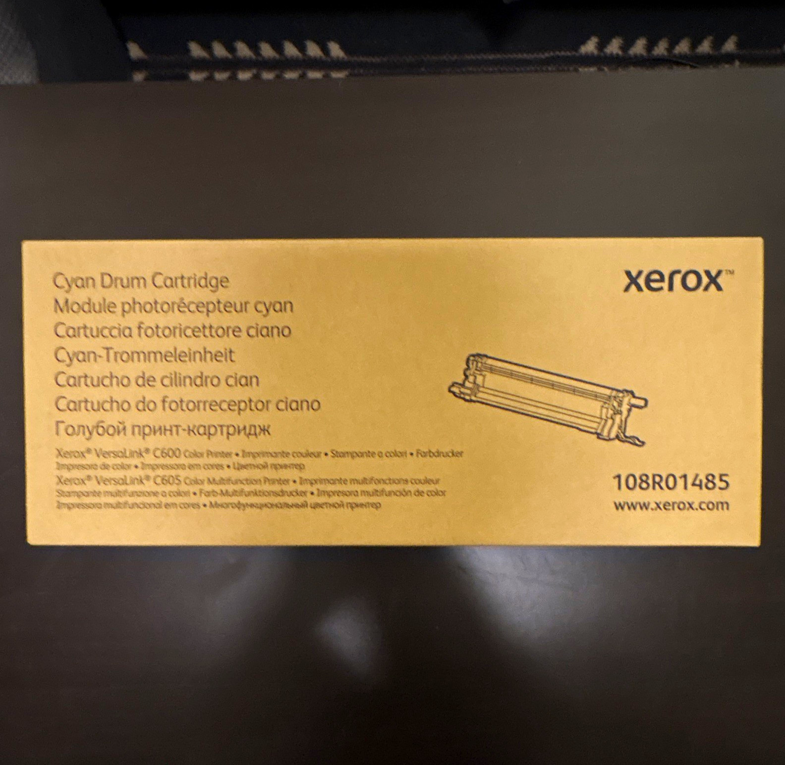 Genuine Xerox 108R01485 Cyan Drum Cartridge VersaLink C600 C605 NEW OEM