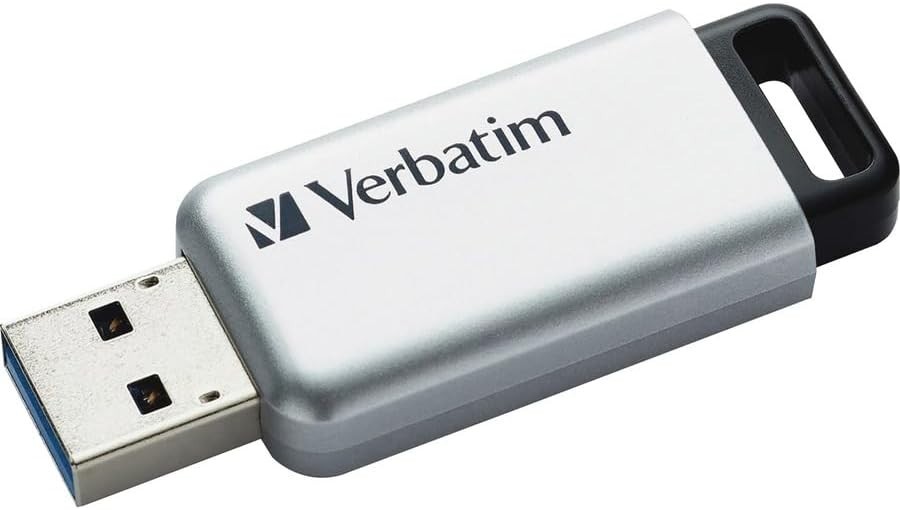 Verbatim 32GB Store'n' Go Secure Pro USB 3.0 Flash Drive with AES 256 Hardware