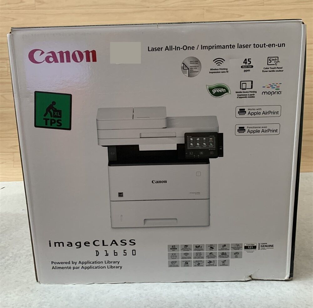 Canon ImageClass D1650 All-In-One Monochrome Laser Wireless Printer (2223C023)