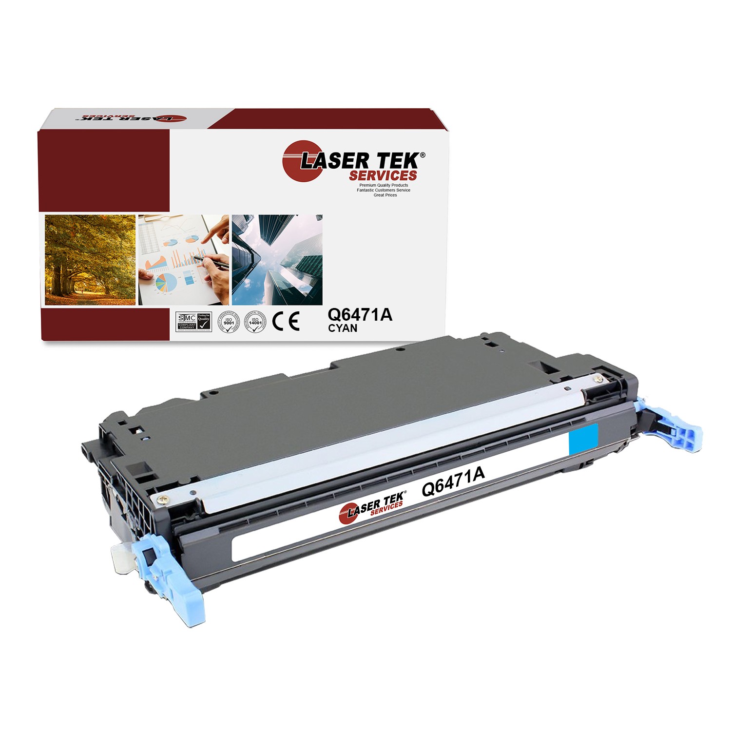 LTS 502A Q6471A Cyan Compatible for HP LaserJet 3600 3600n Toner Cartridge