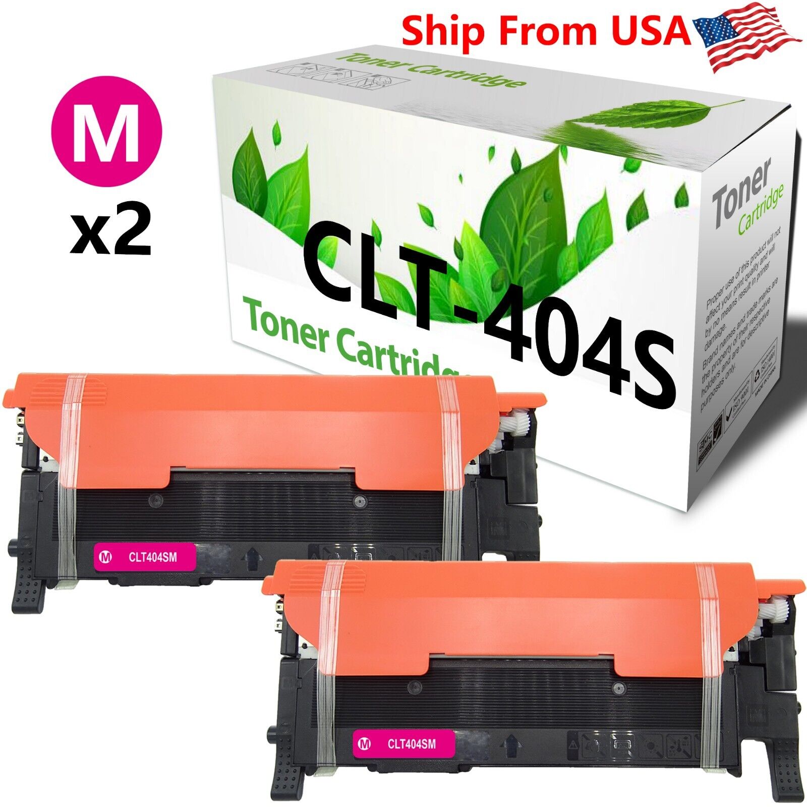 2PK 404S CLT-404S Toner Cartridge CLT404S for C480FN Printer