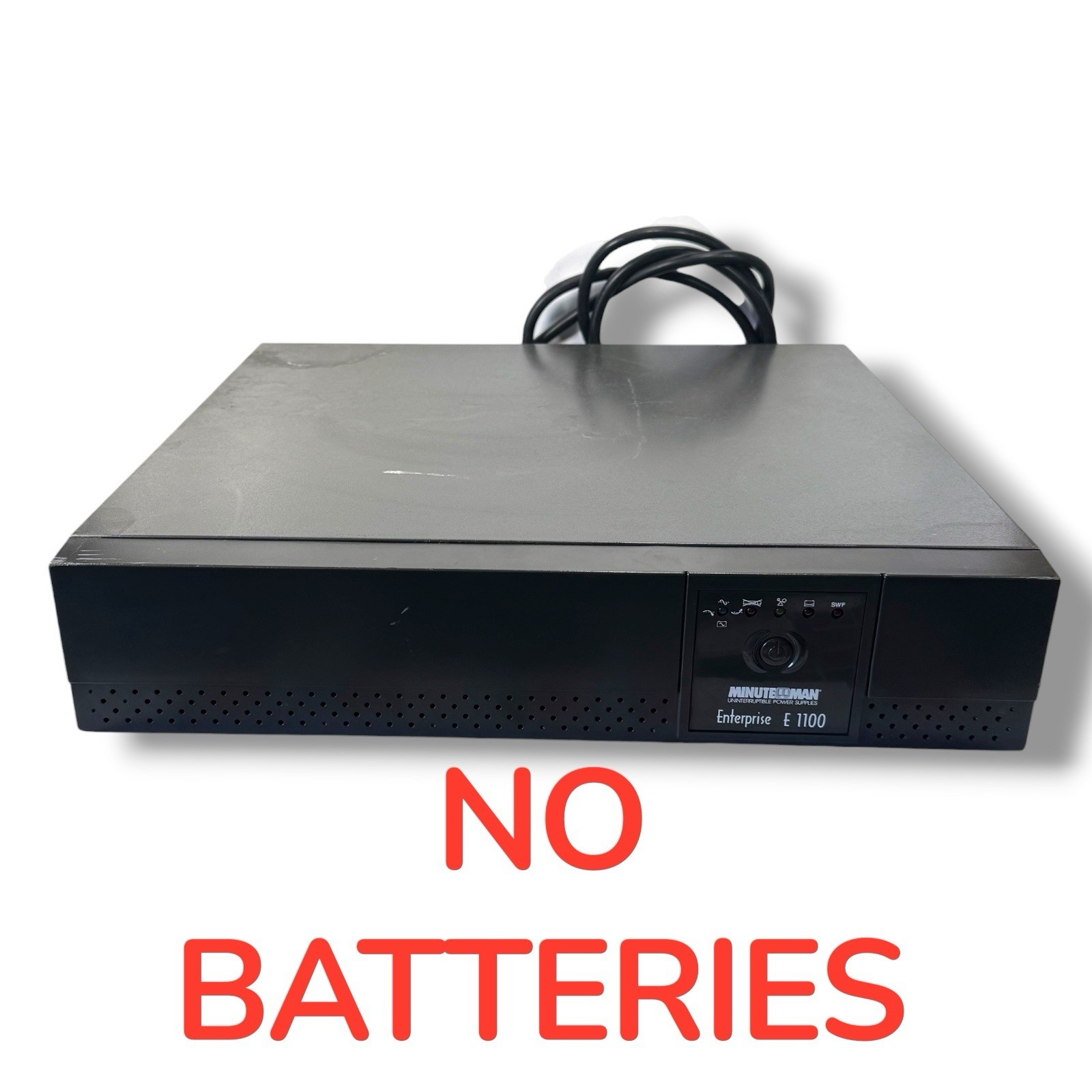 Minuteman Enterprise E1100 UPS Backup (NO BATTERIES AS-IS)