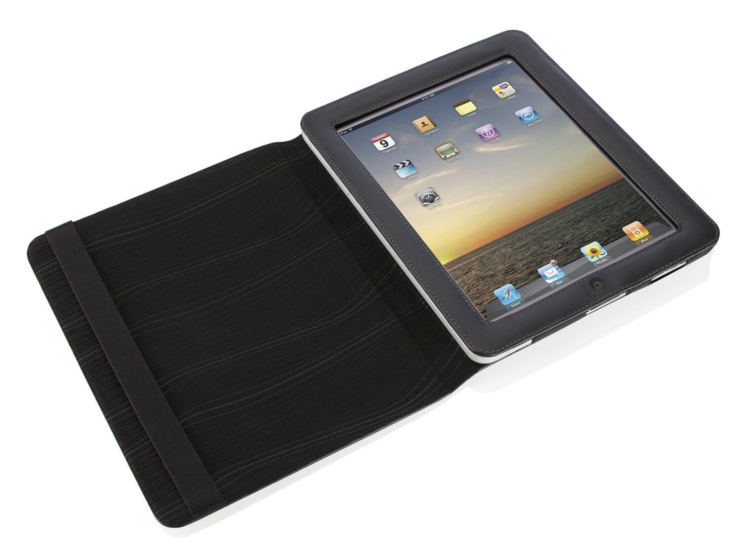 Belkin Leather Folio Case Cover for Apple® iPad® 1 2 3 4 - Black Retail Package