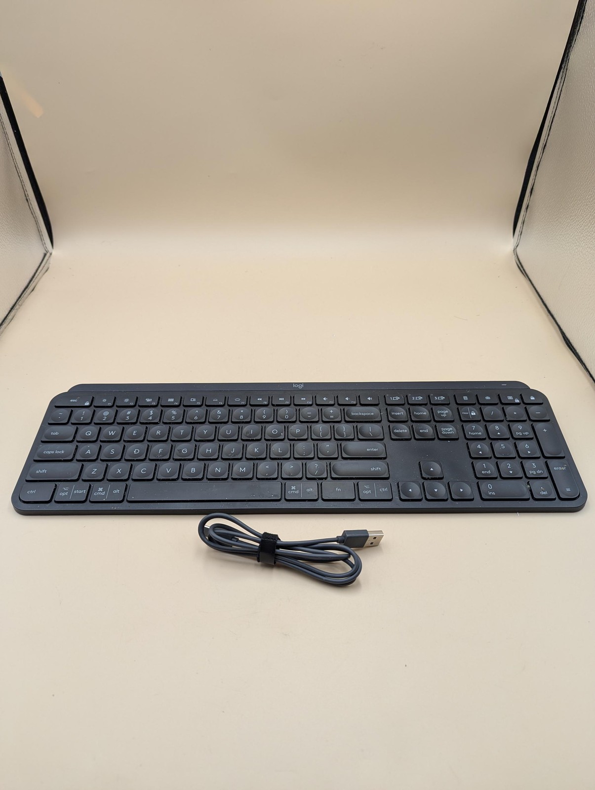 Logitech MX Keys S  Performance Wireless Keyboard - Graphite