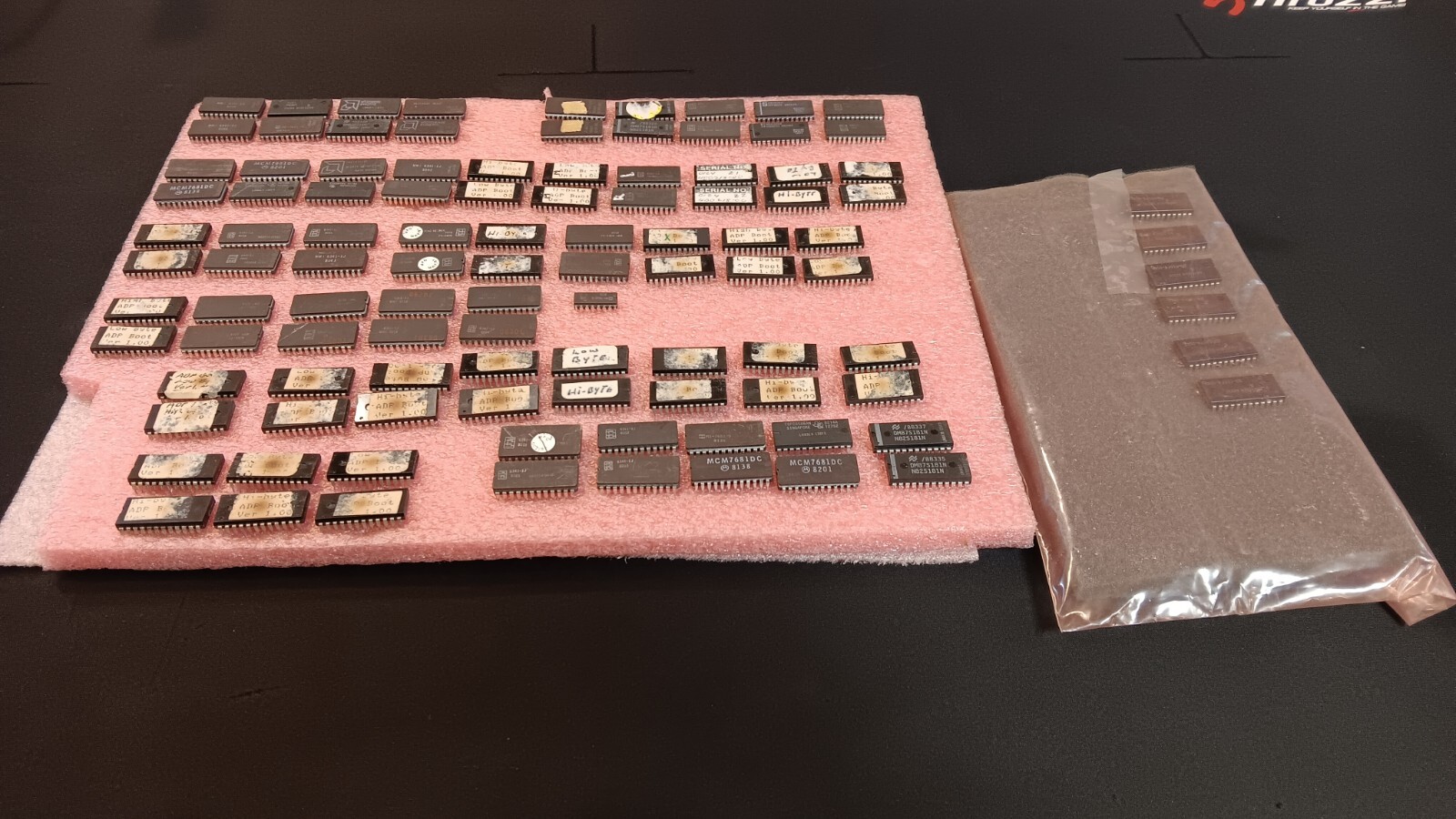 LOT OF 105 DEC Digital MXV11-A ROMs CHIPS