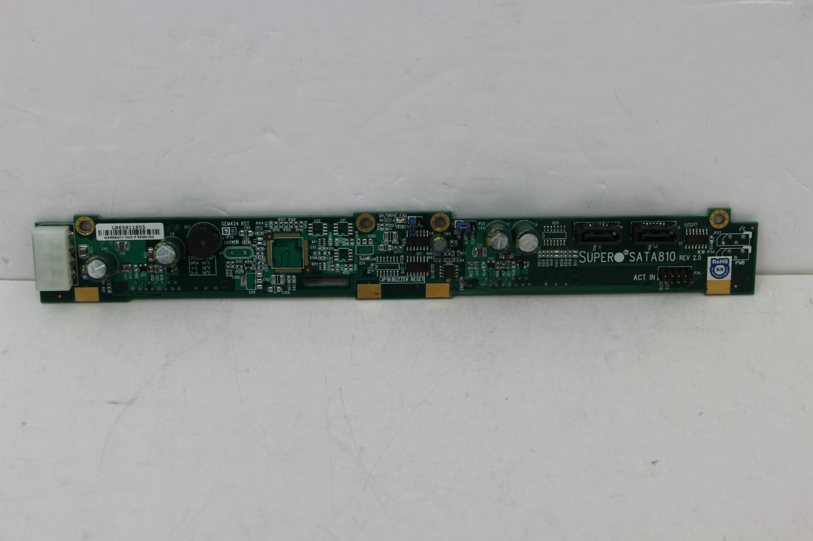 SUPER SUPERMICRO SATA810 SATA CONTROLLER BOARD WITH WARRNATY