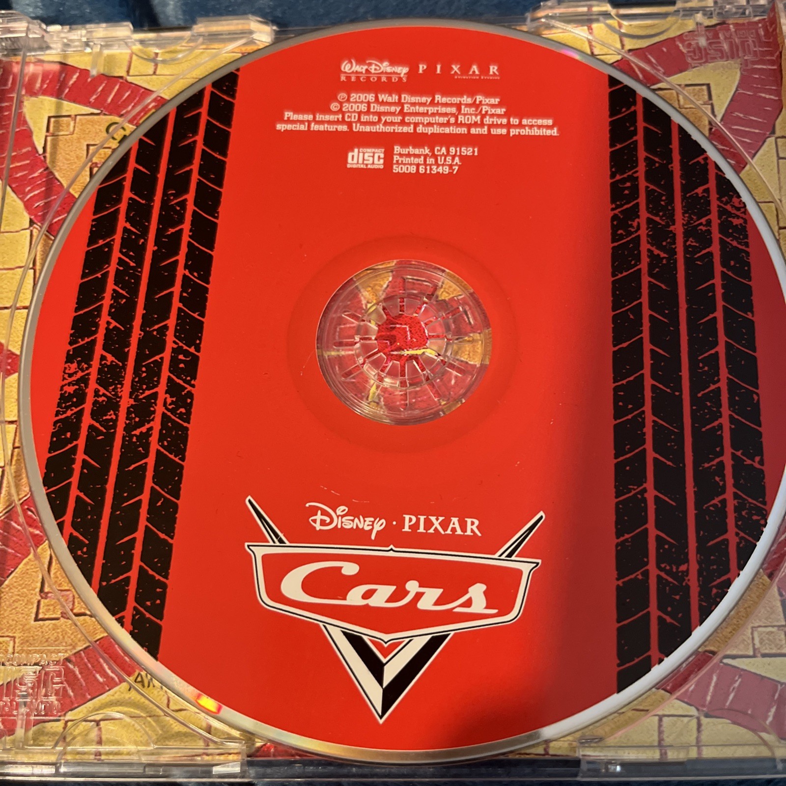 Disney Pixar Cars CDROM