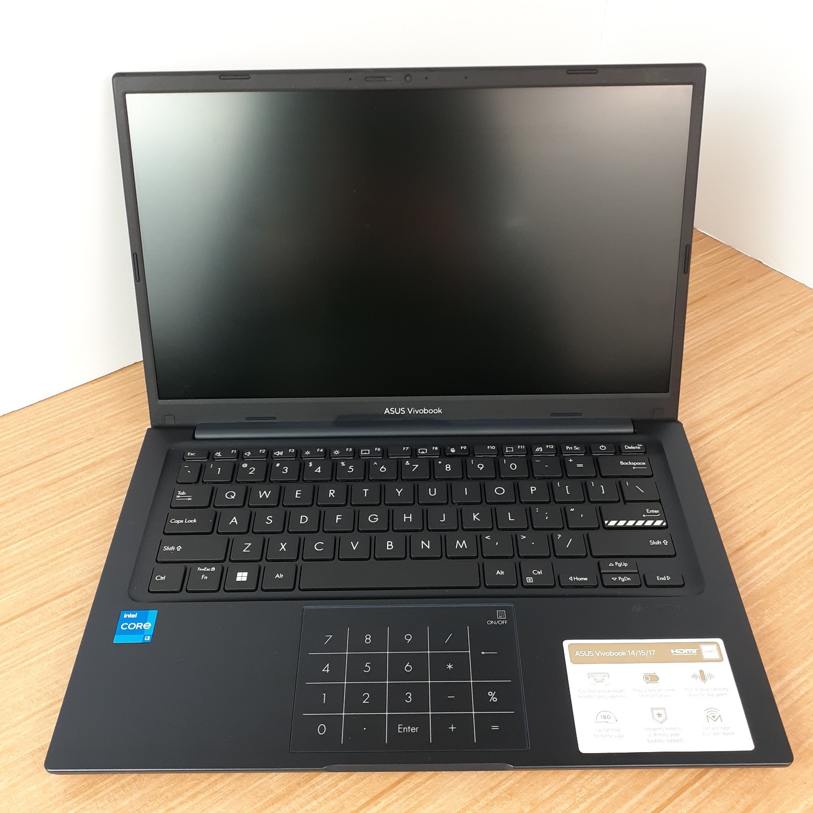 ASUS Vivobook X1404Z 14" Screen Keyboard NO MOTHERBOARD No RAM No SSD For Parts