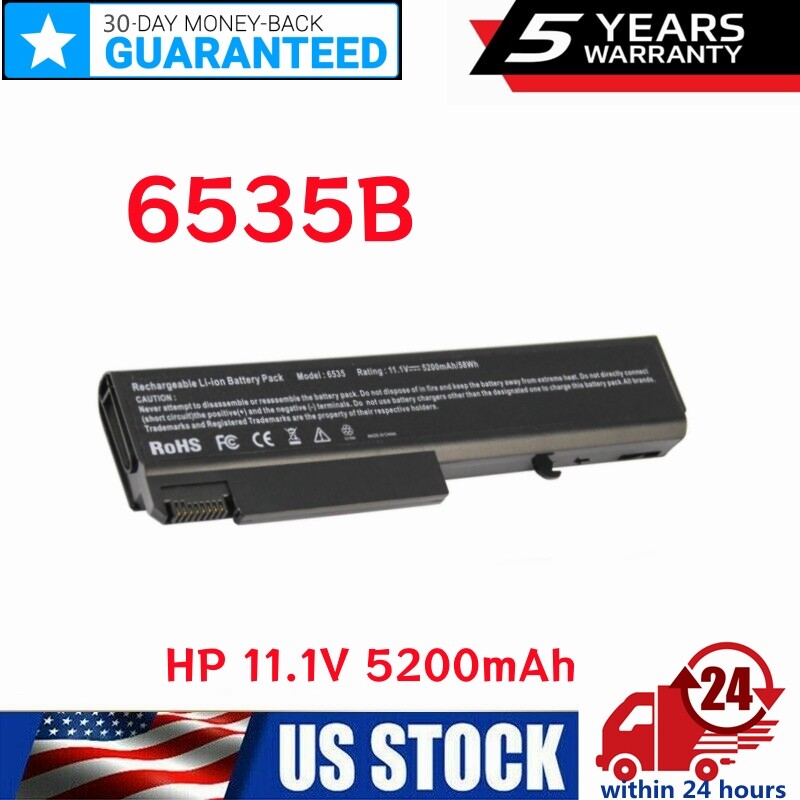 6535B Battery For HP EliteBook 6930p 8440p KU531AA TD06 458640-542 6440b TD06055
