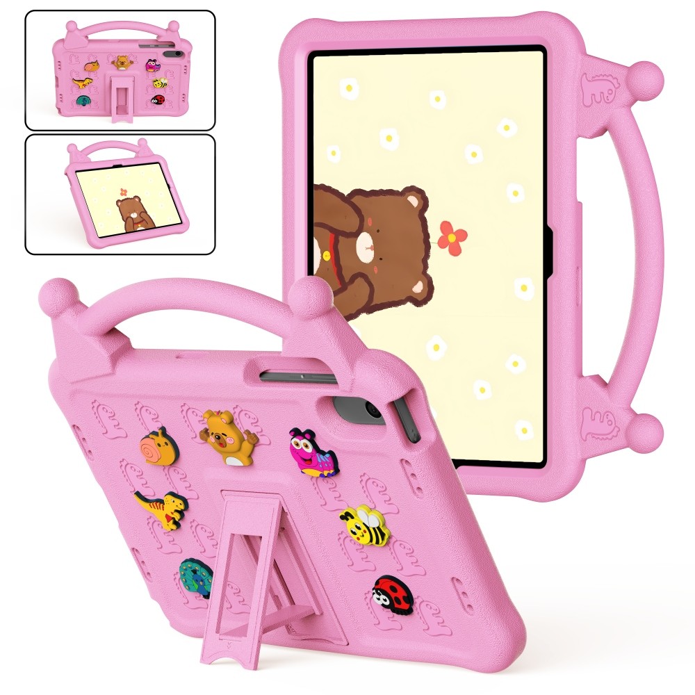 Fr Samsung Galaxy Tab A8 A9+ A11+ S9 S10 S11 Kids Cartoon EVA Stand Case Cover】