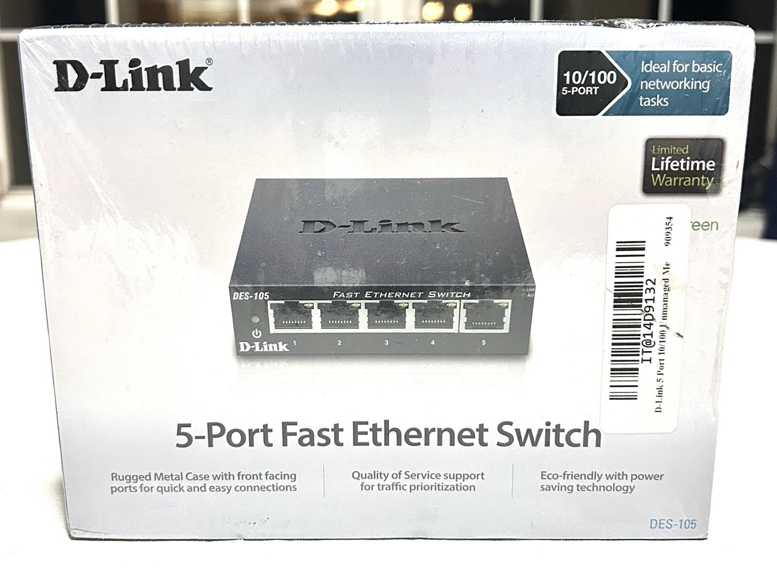 D-Link  DES (DES-105) 5-Ports External Switch