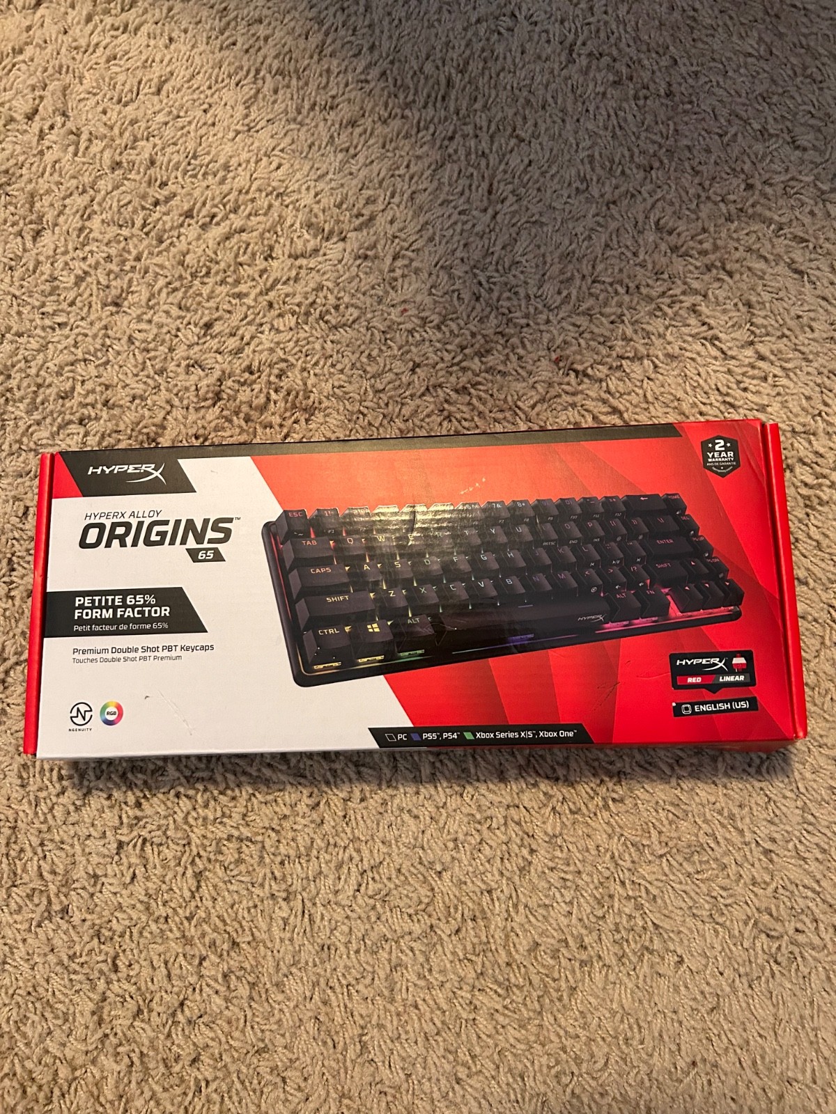 Hyper X Alloy Origins 65 keyboard