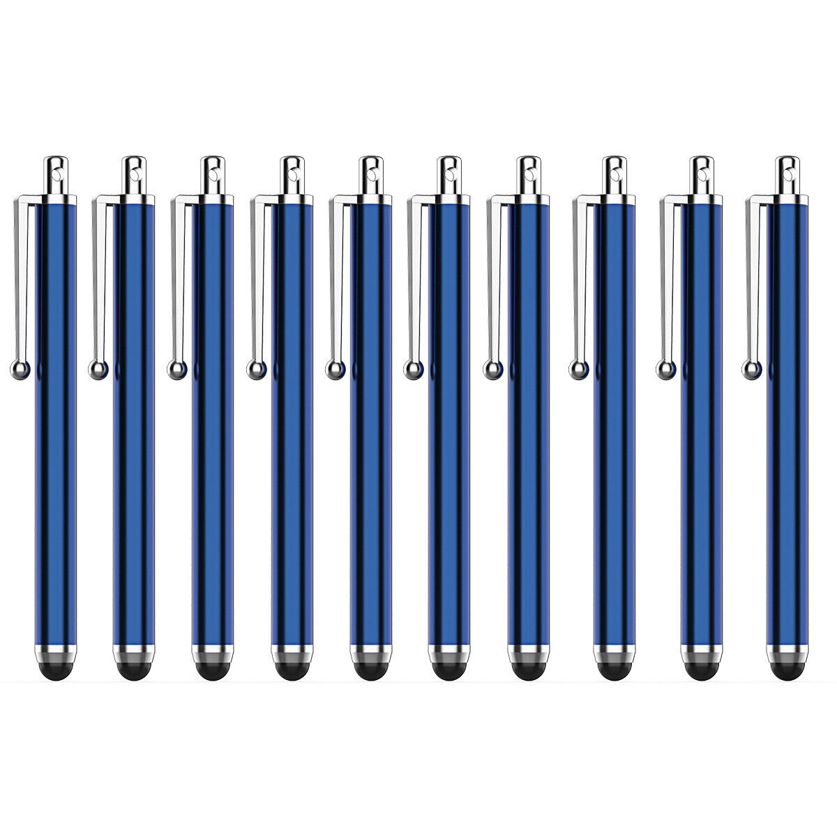Universal 10pcs Metal Stylus Pen Touch Screen For Cell Phone Tablet iPod iPad PC