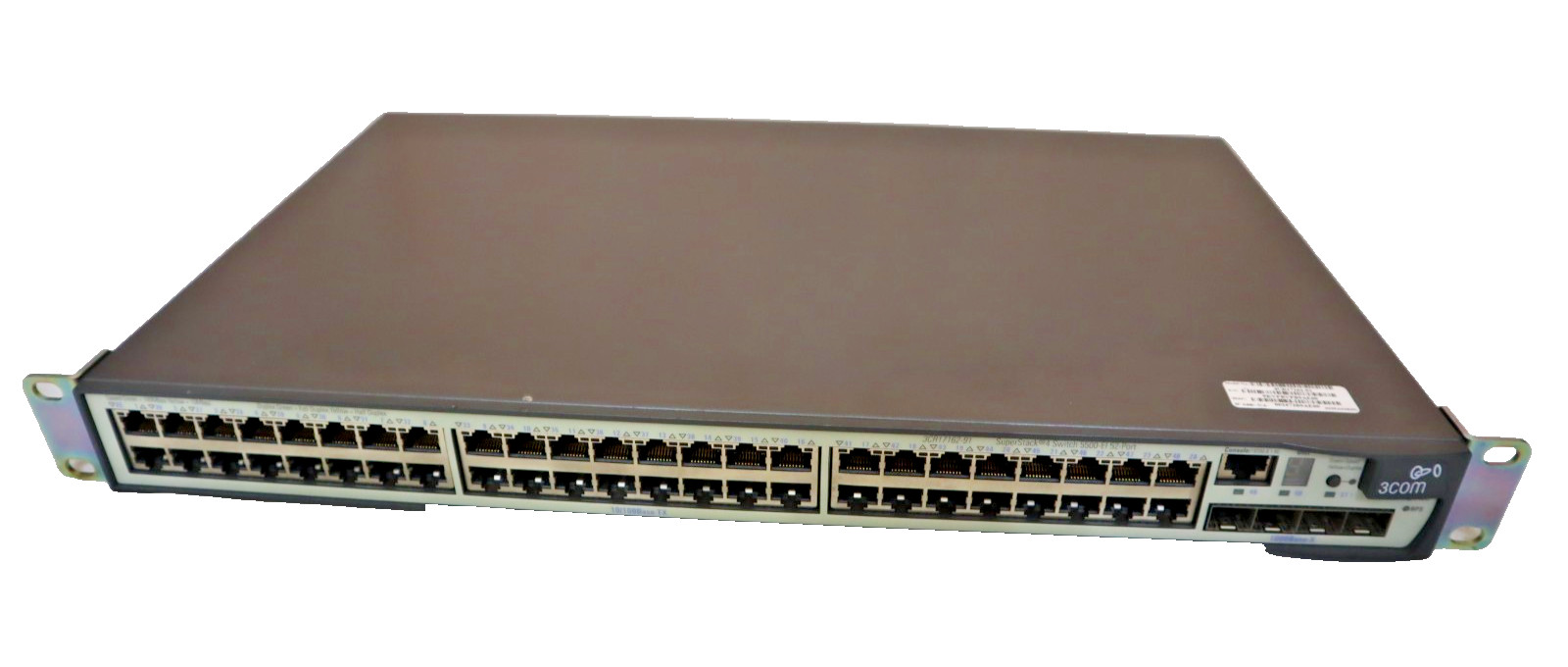 3Com 3CR17162-91 Super Stack Switch 5500-EI-52-Port with Rack Mounts