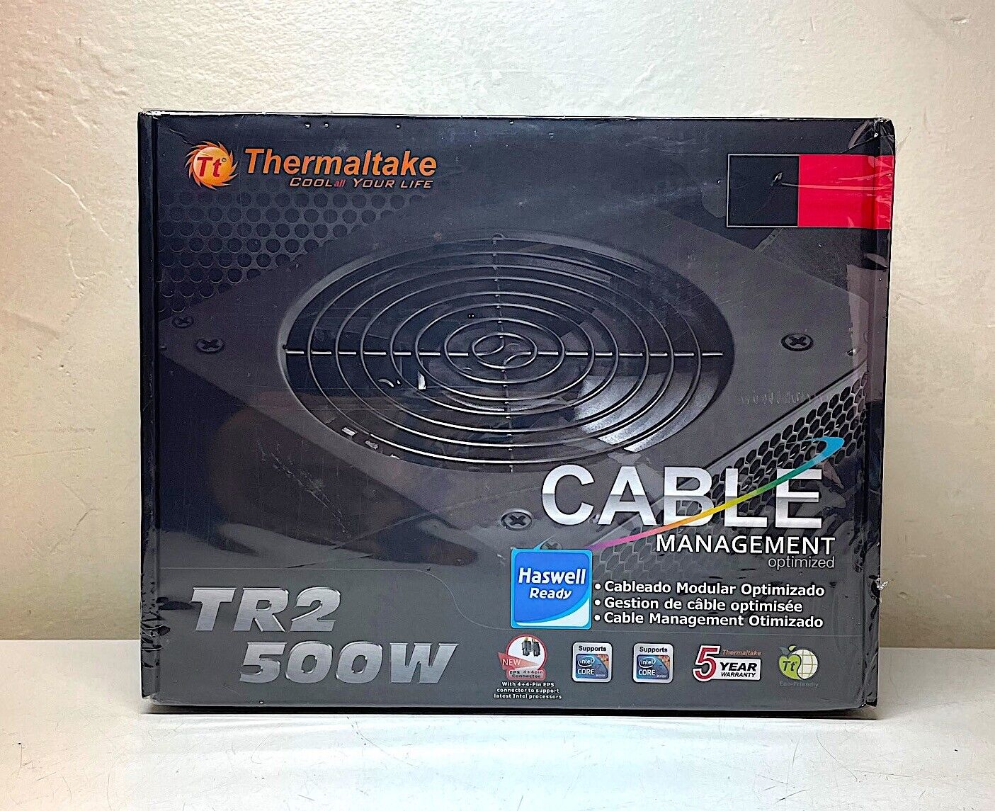 Thermaltake TR2 500W Cable Management Optimized , Factory Sealed NIB 