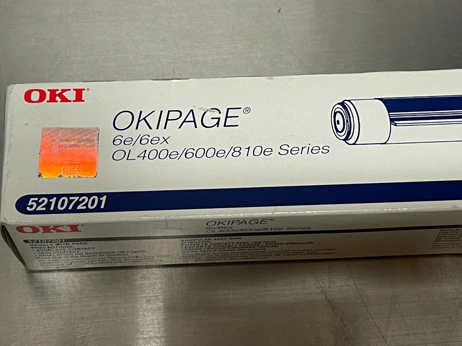 OKI OKIPAGE 6e/6ex OL440e/600e/810e Series Genuine Black Toner Cartridge Type 2