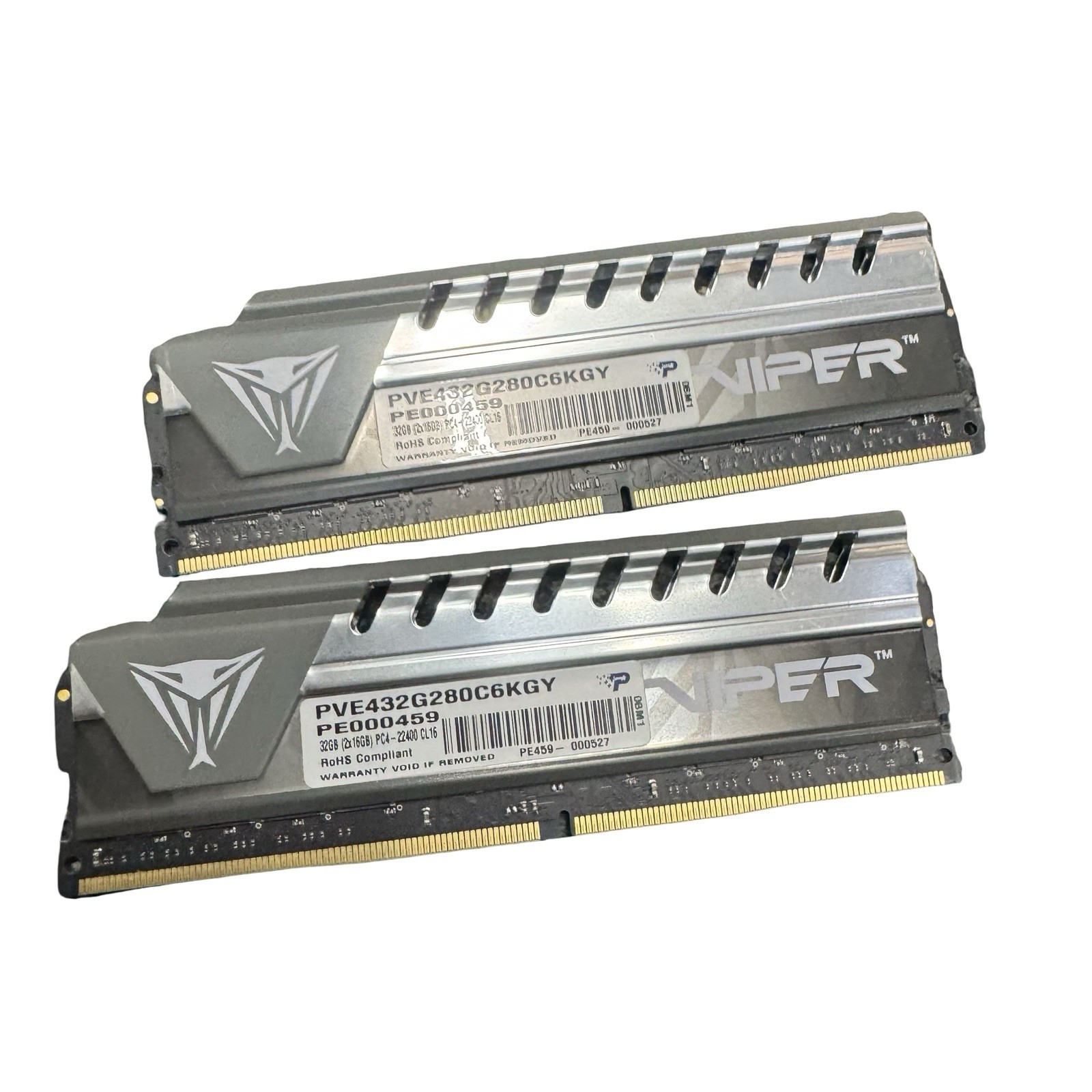 Viper DDR4 32gb 2x16gb Sticks Ram pve432g280c6kgy