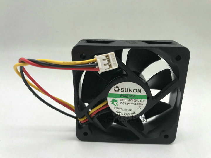 1pcs SUNON ME50151V3-D04U-G99 5015 12V 0.78W 5cm Quiet Cooling Fan Free delivery