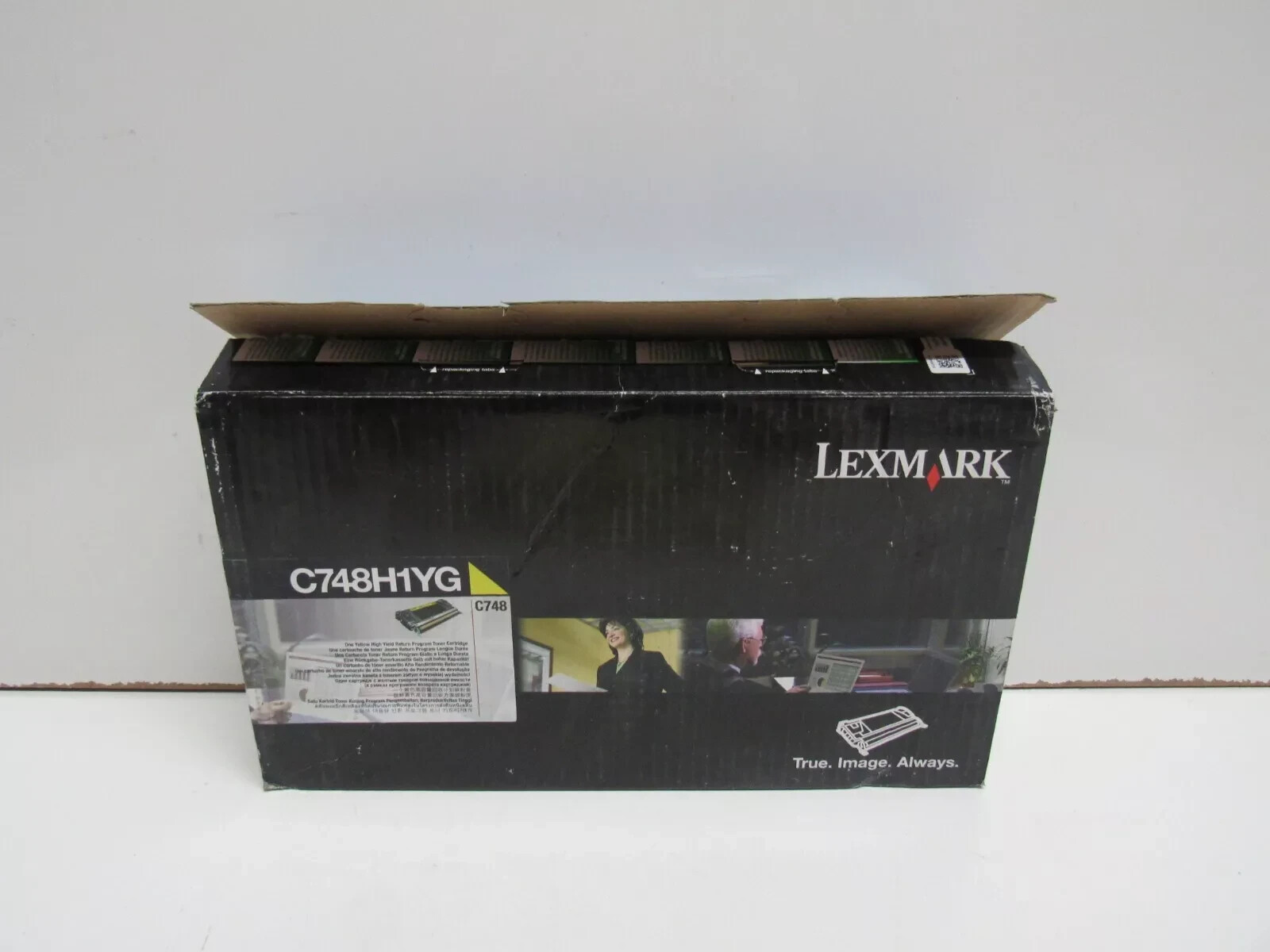 GENUINE LEXMARK C748H1YG (C748) YELLOW HIGH YIELD TONER CARTRIDGE