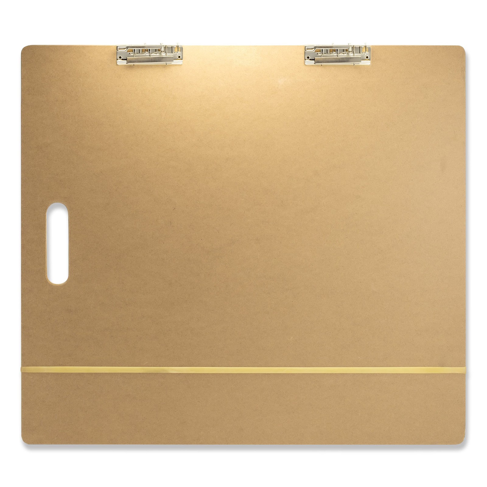 Officemate 23" x 26" Artist Sketch Board with Handle for Large, Brown 