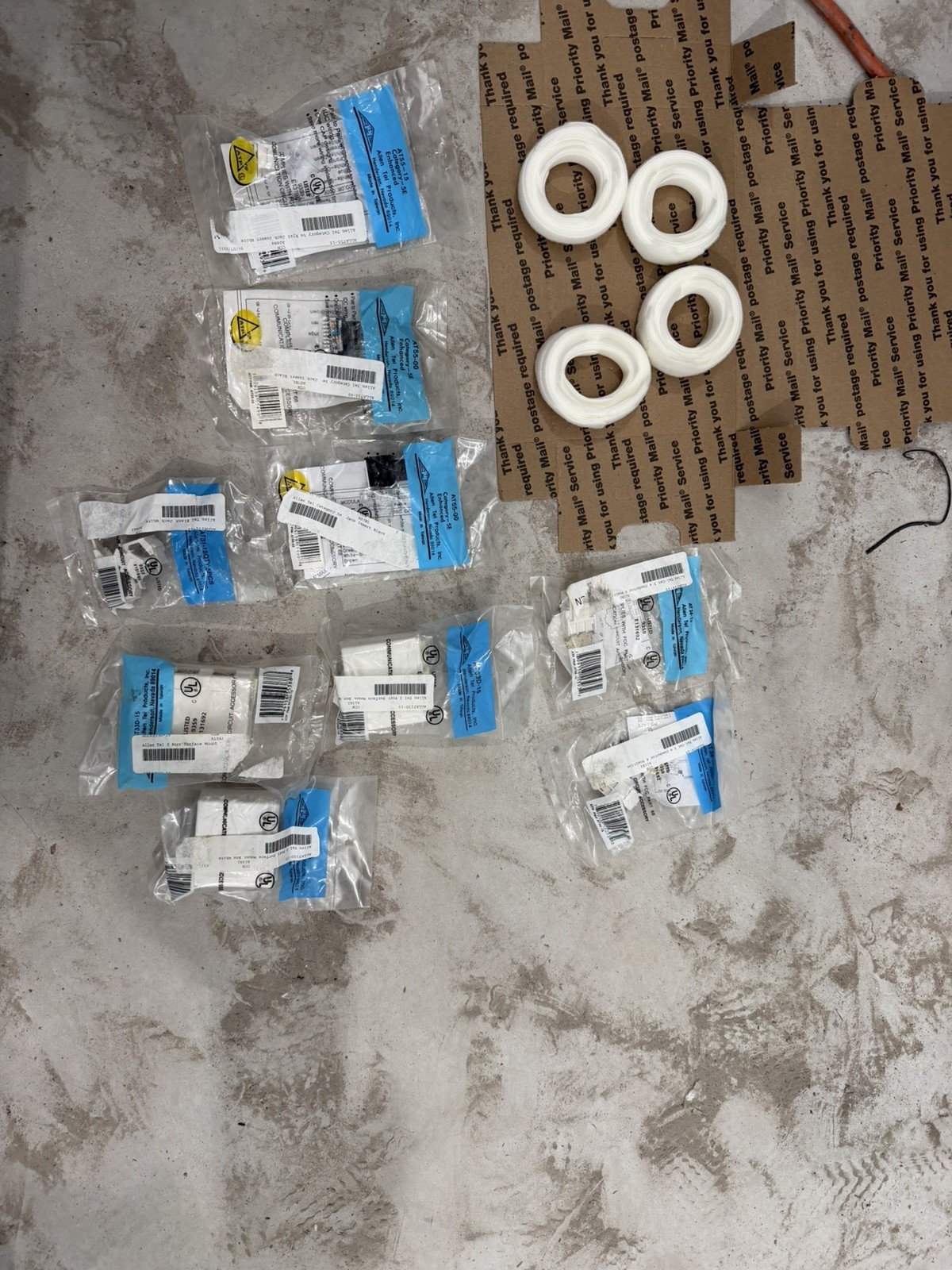 Allen Tel Products Various Jacks and Boxes New Old Stock
