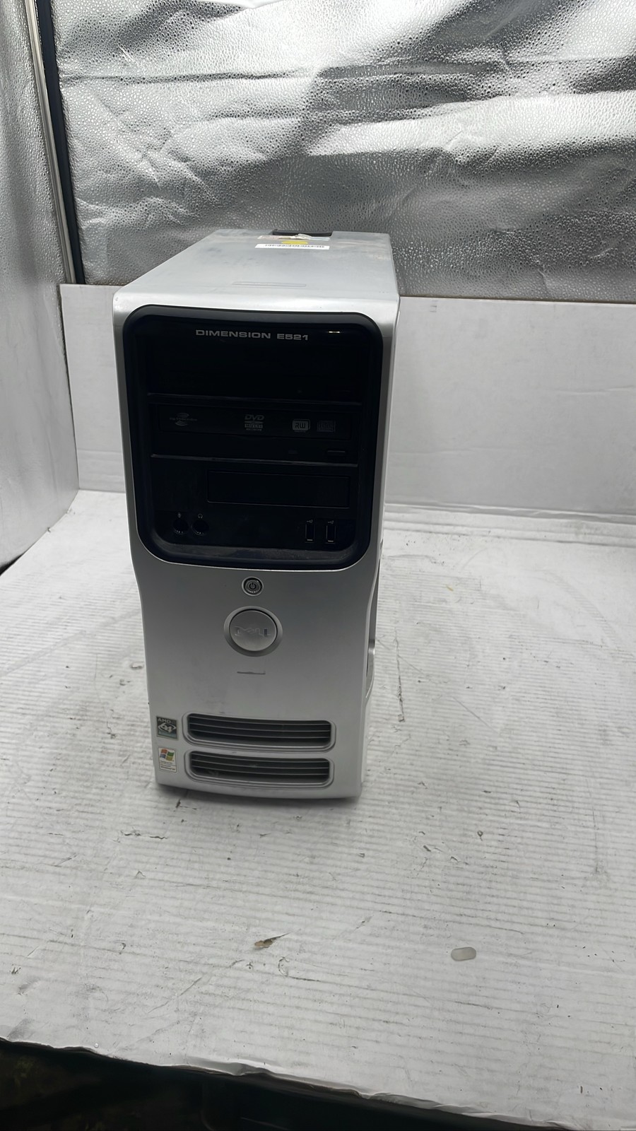 Dell Dimension E521 Tower AMD Athlon 64 PC Desktop Computer No HDD