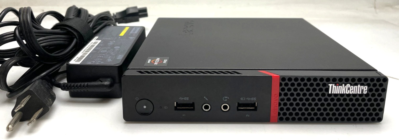 Lenovo ThinkCentre M715Q Tiny  Ryzen 5 Pro 2400GE  8gb Ram 256gb SSD  WIN 11 Pro