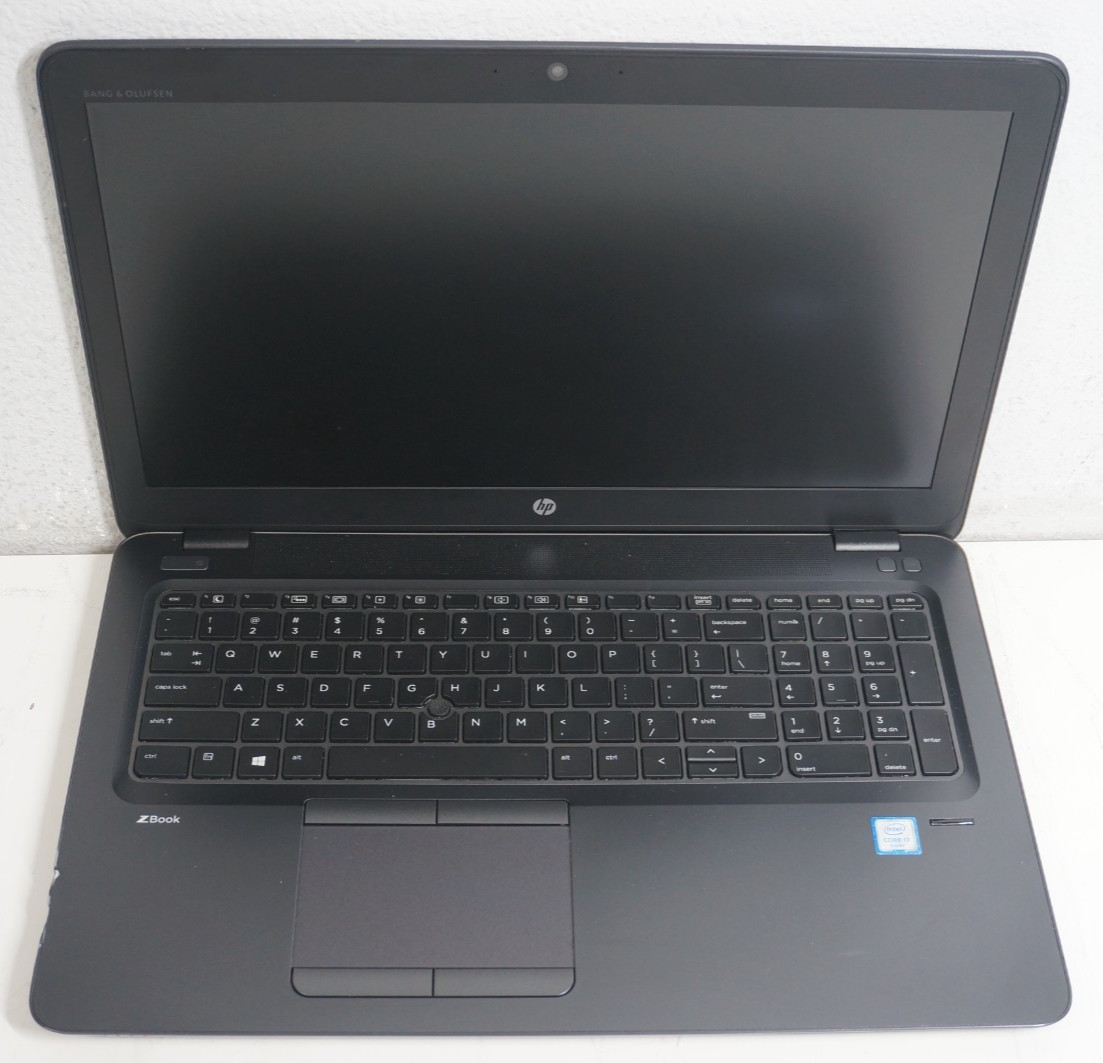 HP Laptop - ZBook 15u G3 - Intel Core i7-6500U @2.50GHz 8GB RAM - No HD/No OS
