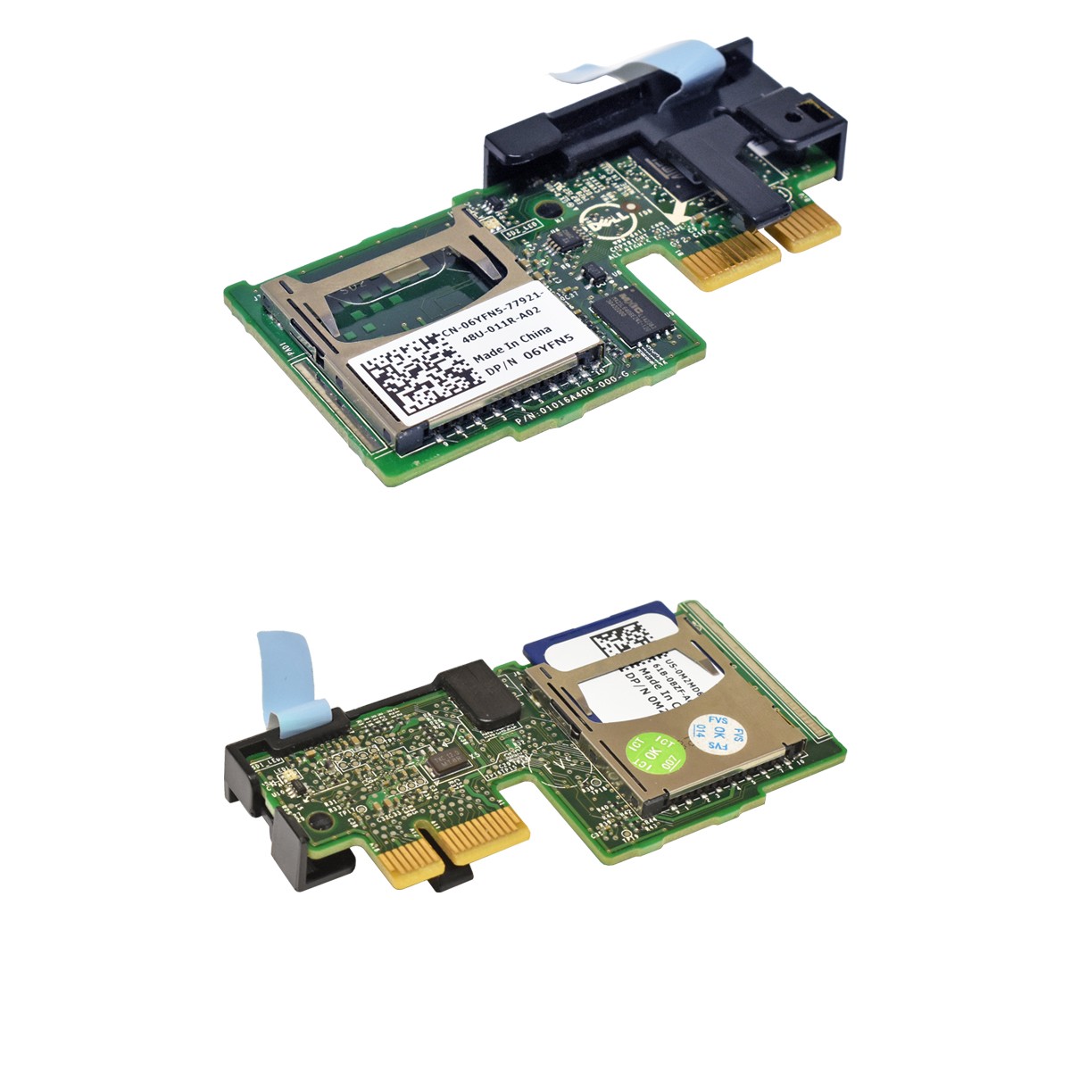DELL Dual SD Card Reader / Module - PowerEdge 06YFN5 R620 R720 T720 + 8GB SD ...