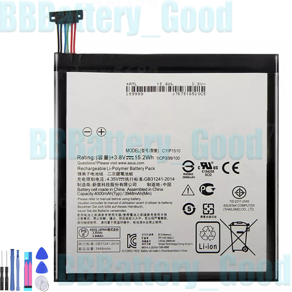 For Asus ZenPad S 8.0 Z580CA Z580CA P01MA C11P1510 Tablet Battery Too