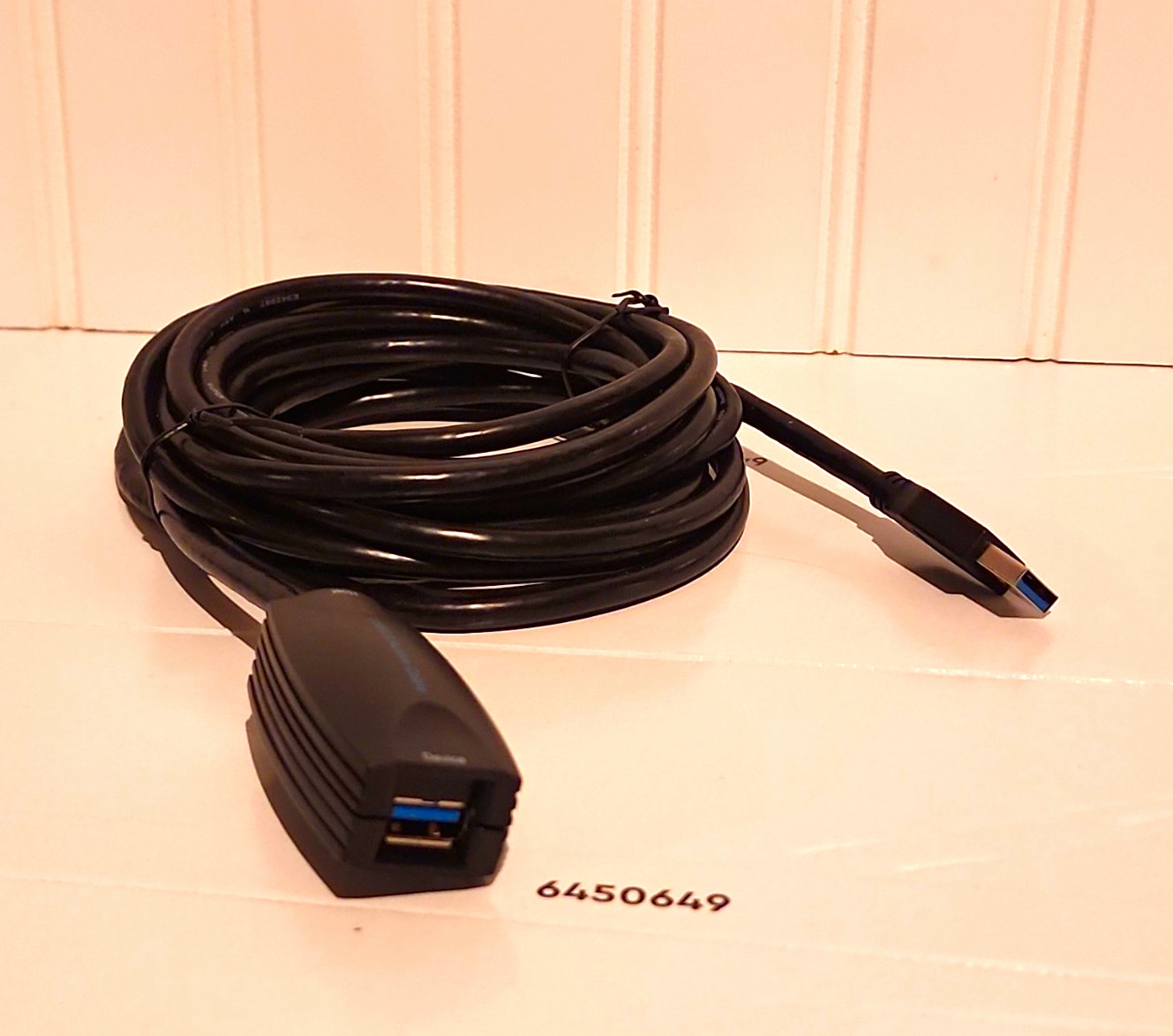 USB 3.0 Active Extension Cable USB-A Male to USB-A Female Black 32 ft