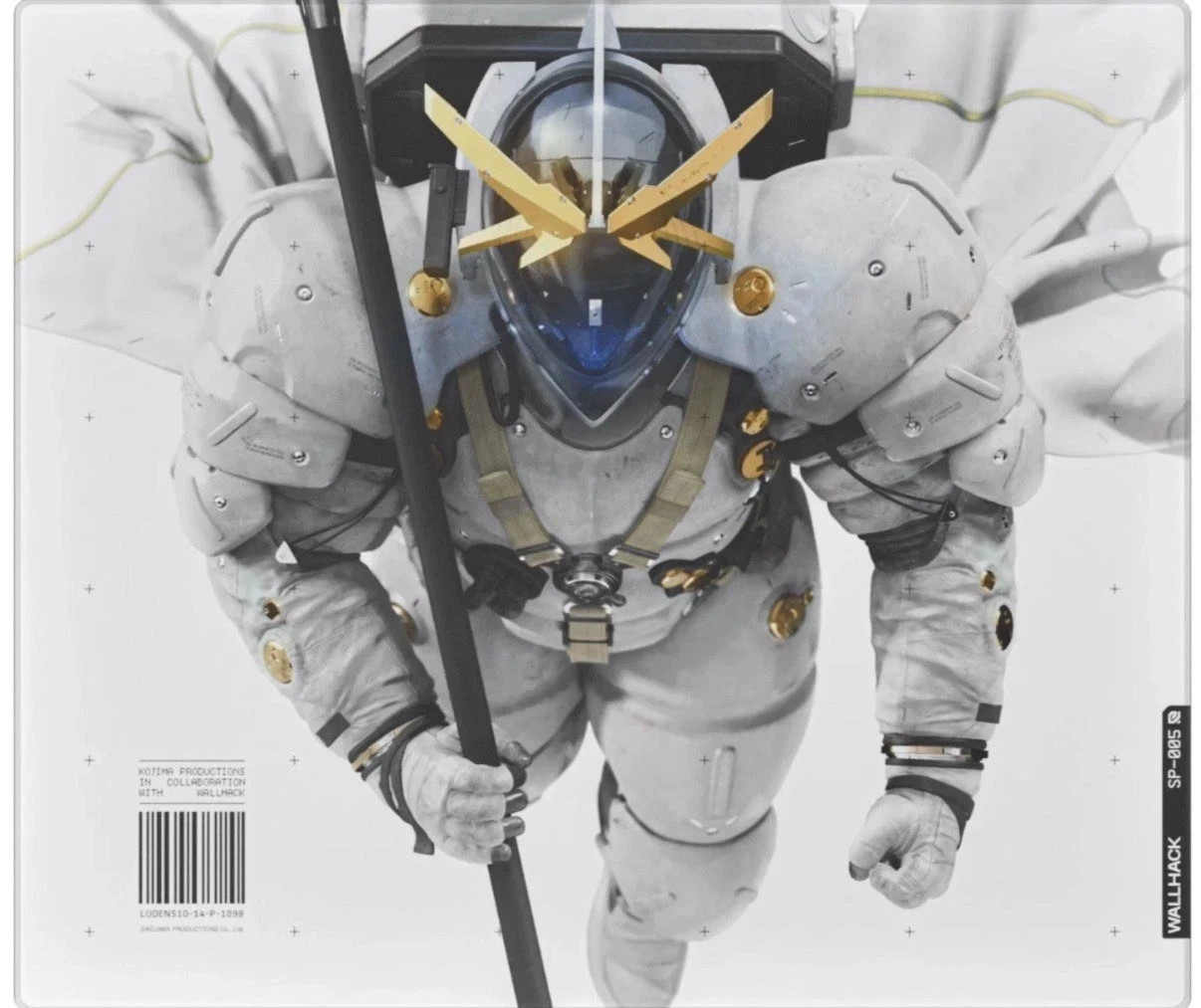WALLHACK x KOJIMA KJP LUDENS-10 SP-005 Limited Edition 1000 Mouse Pad inhand 