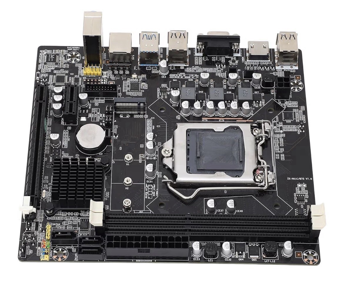 Diyeeni B75 MS Mini ITX Motherboard for LGA1155, DDR3 Gaming Motherboard