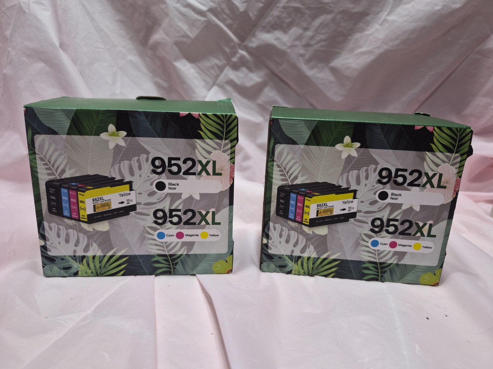 2 Boxes Of 952XL Ink Cartridge (black) 952XL (cyan,magenta,yellow) 4 Colors