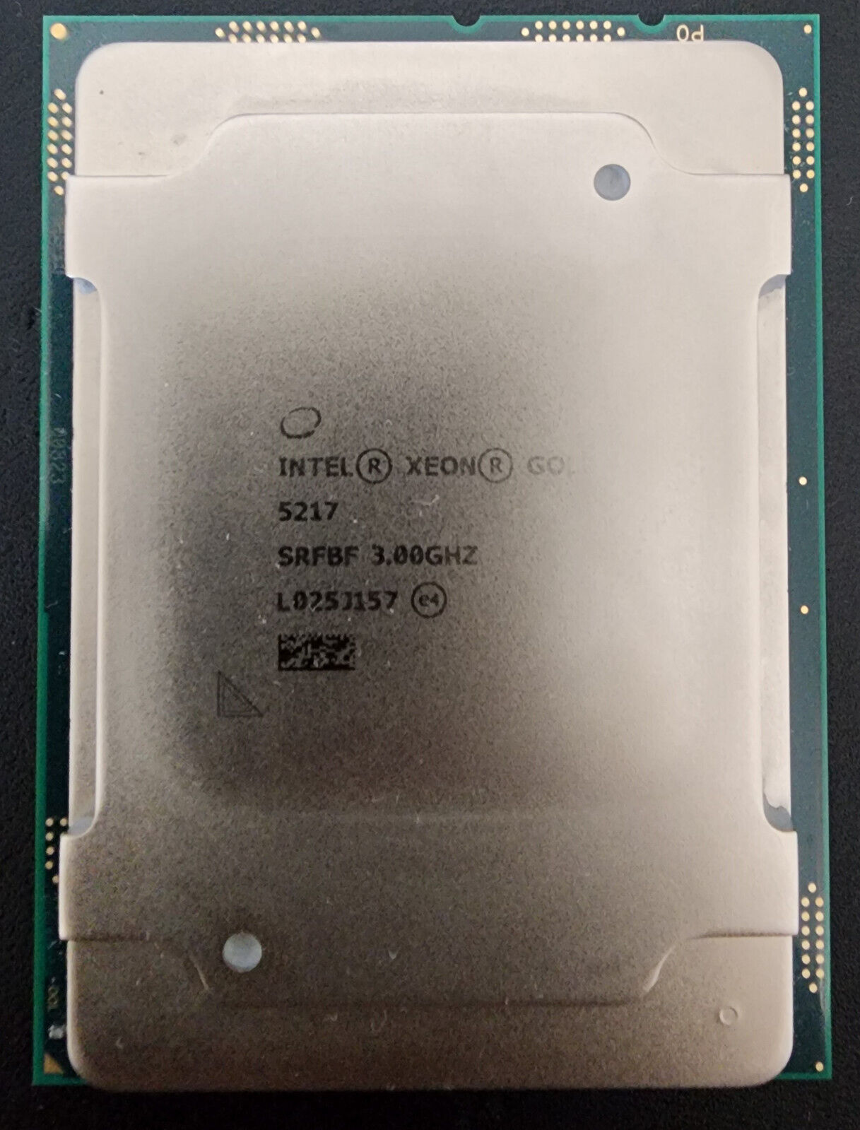 Intel ® Xeon ® Gold 5217 Processor 8 cores 11M Cache 3.00 GHz 115 W