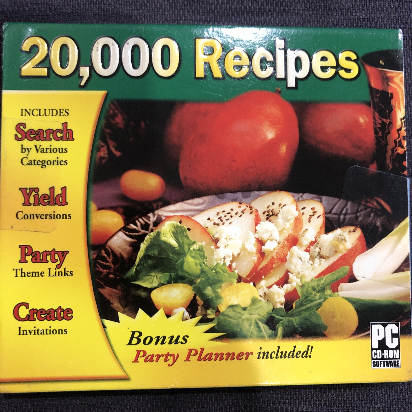 Cosmi 20,000 Recipes with Party Planner