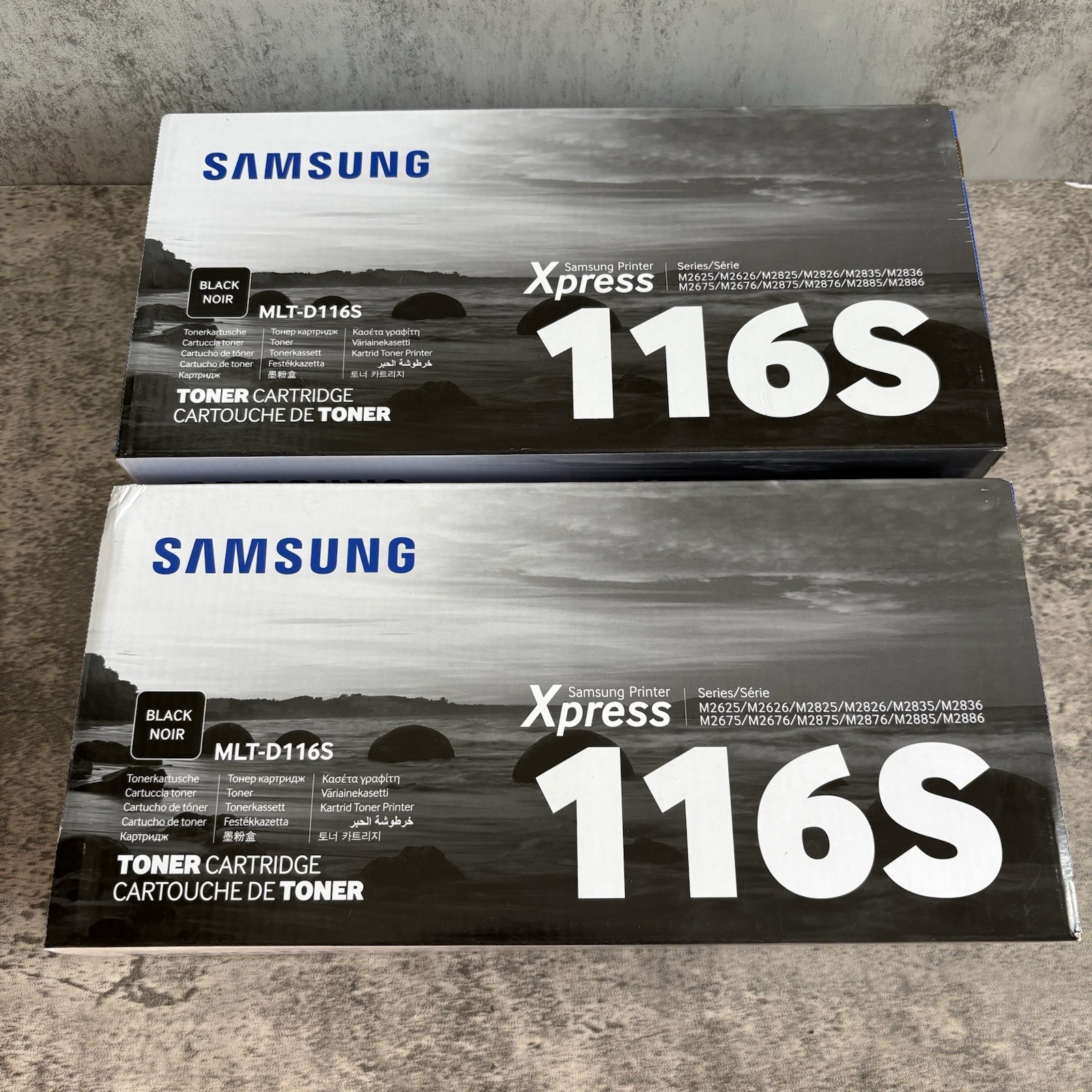 Samsung MLT-D116S Black Toner Cartridge 2 Pack
