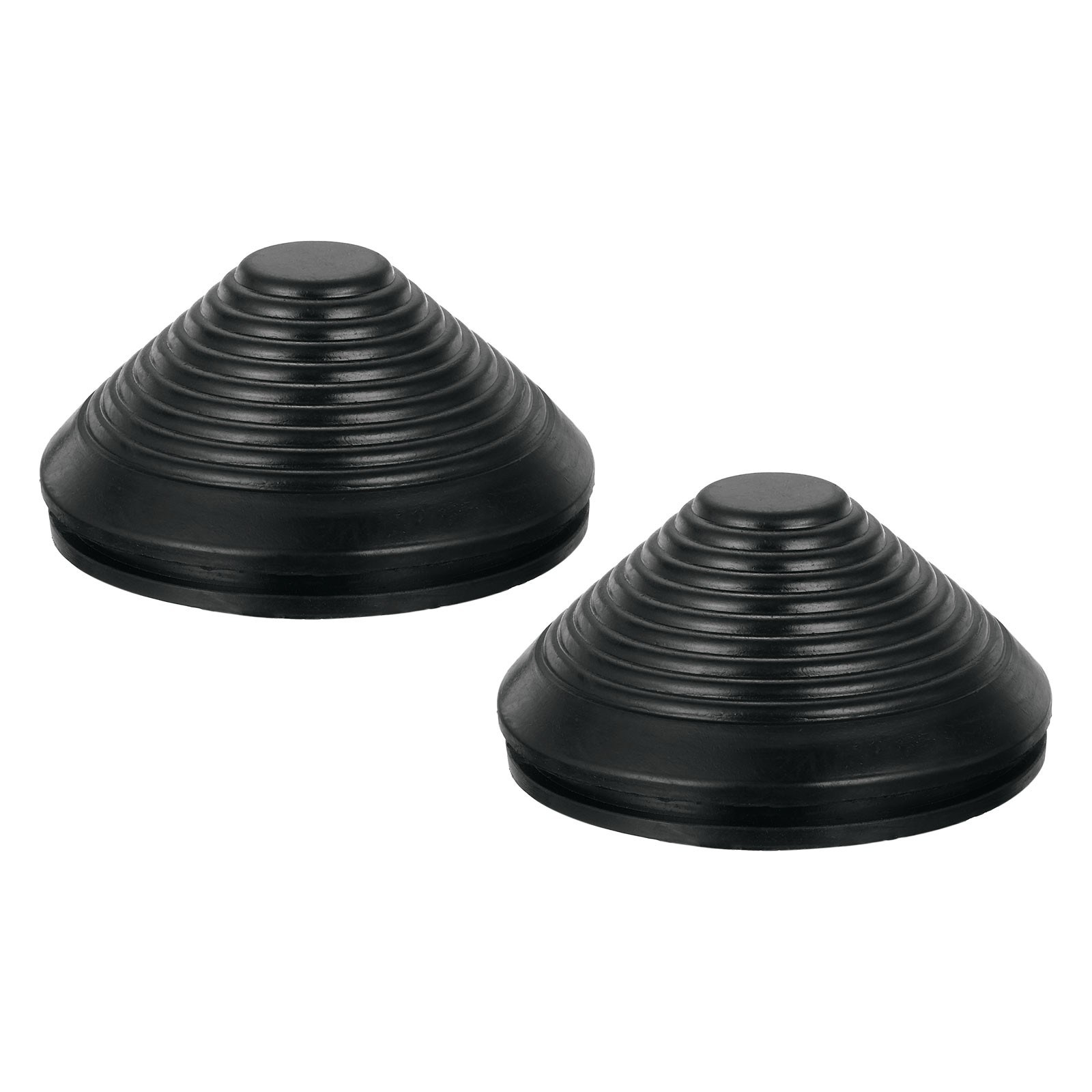2 Pcs Tower Shaped Grommet 130mm 5.11 Inch, Rubber Plugs Hole for Wire Cable
