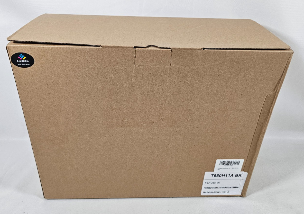 For Lexmark T650H T650 T650dn T650dtn T650n T652 T652dn 1x Toner Cartridge Black
