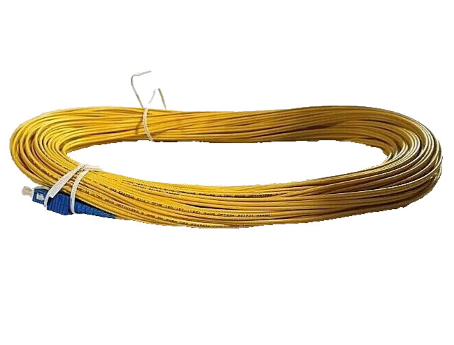 Wirewerks OS2 30m SC/UPC Duplex Fiber Patch Cable OFNR TPC-EESCBSCB-030