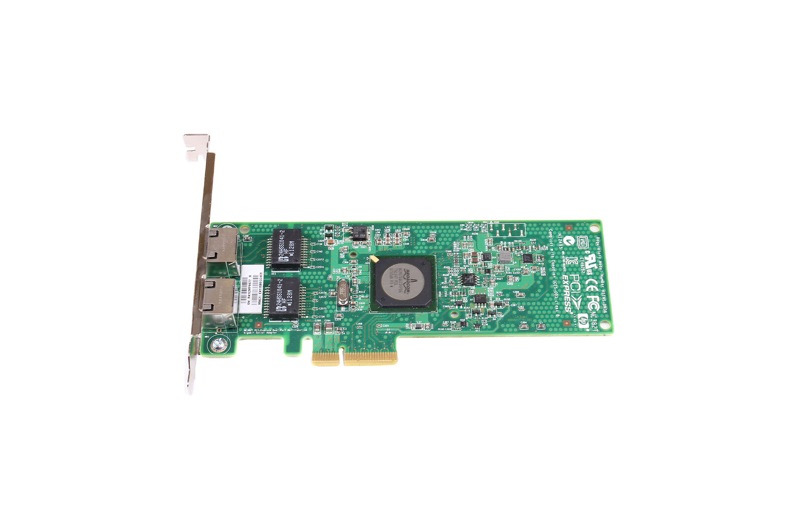 HP 458491-001 453055-001 Dual Port 1GB NIC PCIe Server Adapter NC382T