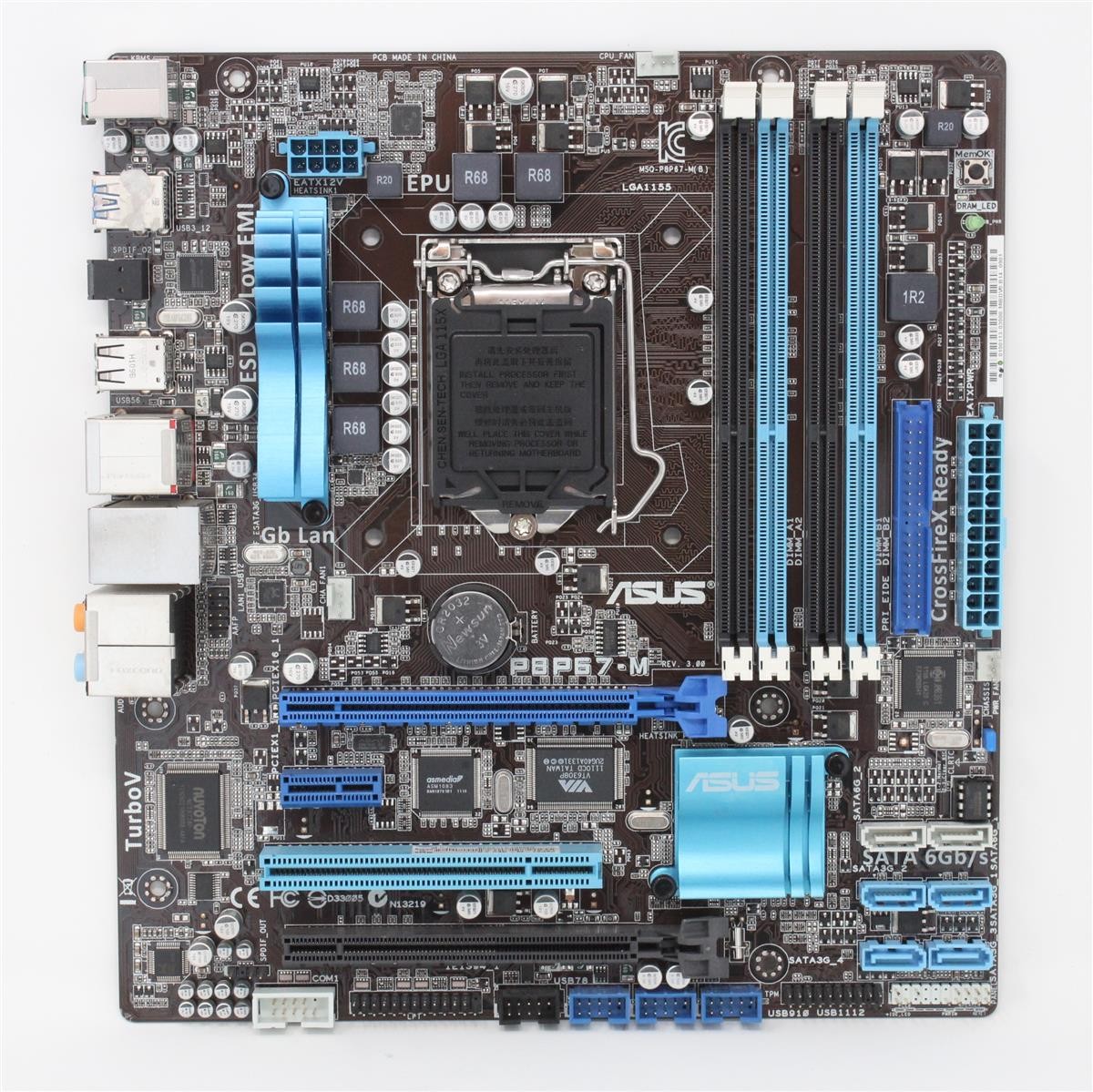 ASUS P8P67-M Rev.3.0 B3 Intel P67 microATX Motherboard Socket 1155 (#3031)