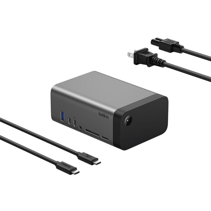 Connect USB-C 11-in-1 Pro GaN Dock 150W, Silver
