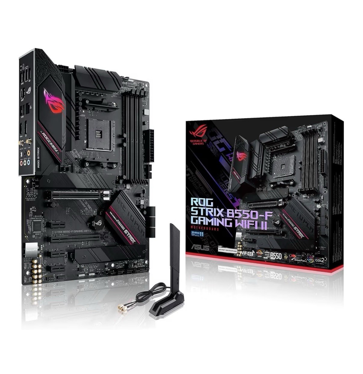 ASUS ROG STRIX B550-F Gaming WiFi II AM4 ATX AMD B550 Motherboard